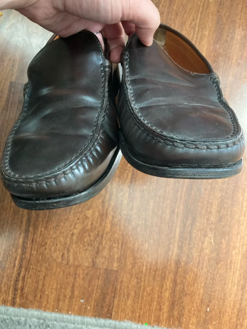 Tod’s Men's Brown Leather Slip-On Loafers Sz 7